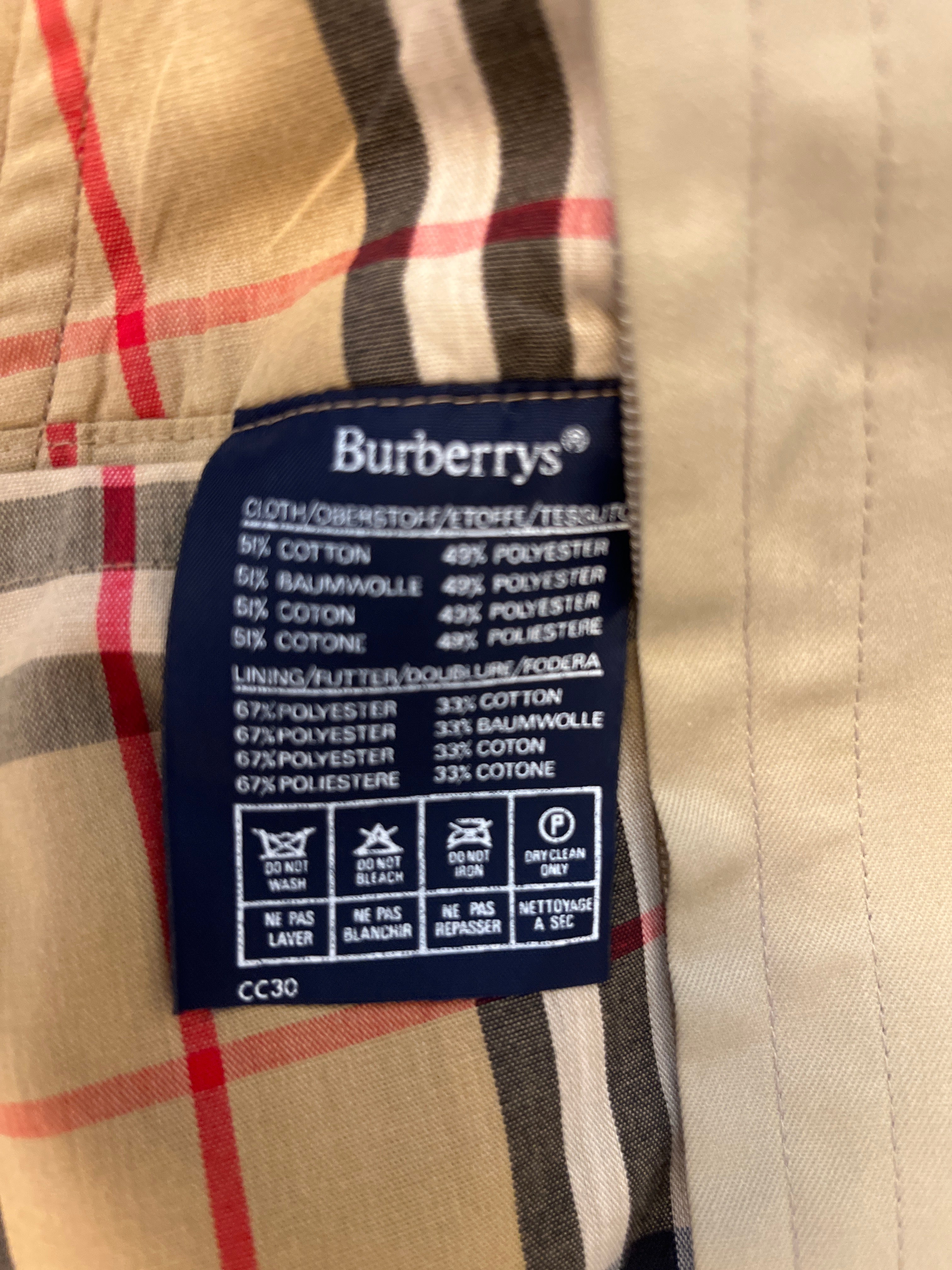 Burberrys Trenchcoat